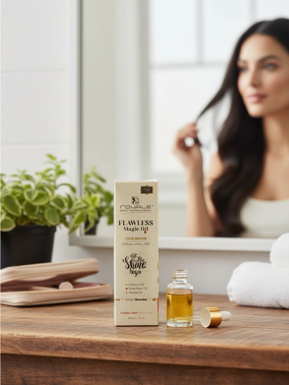 Flawless Magic Oil Hair Serum - Cream